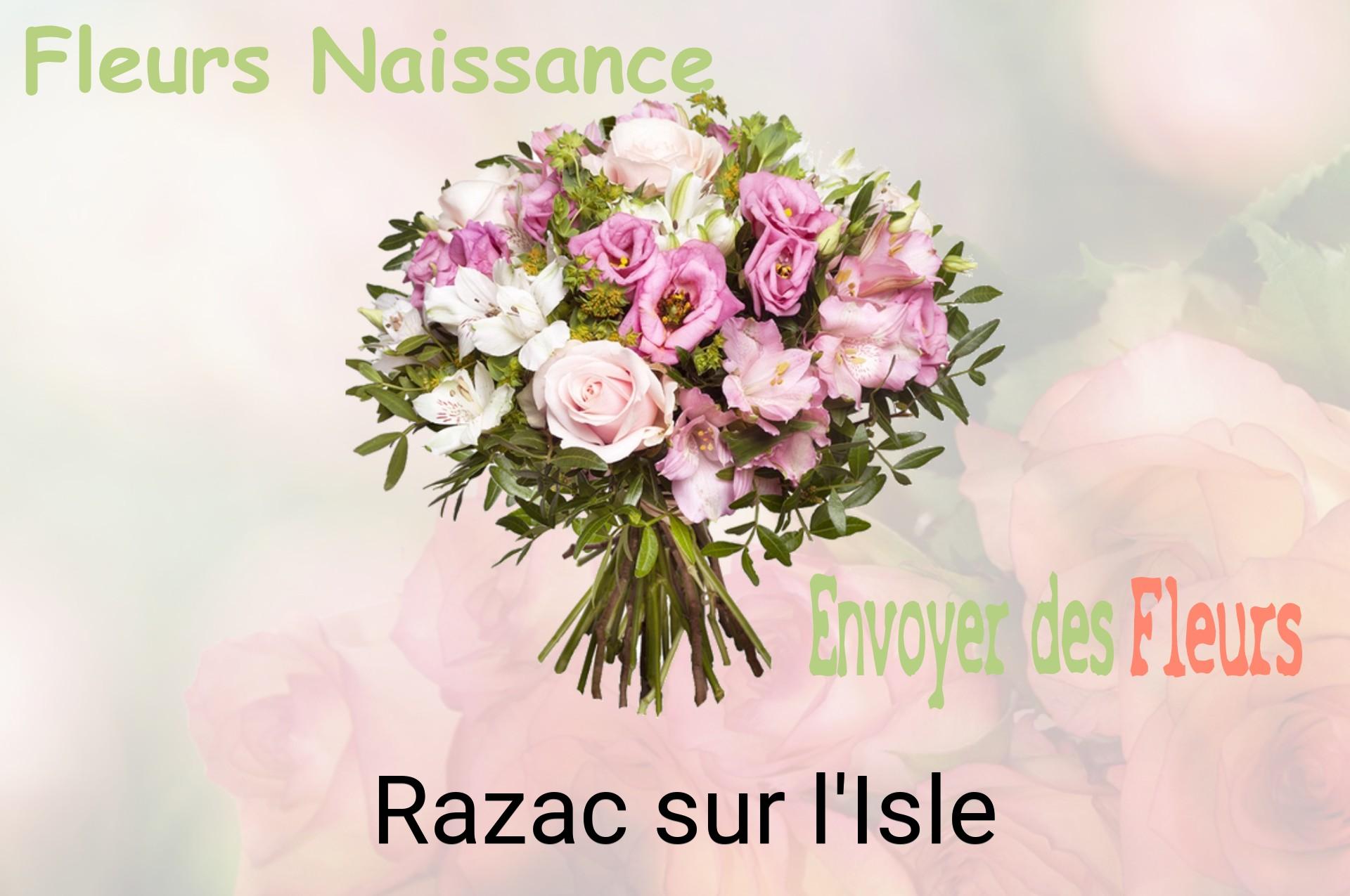 Bouquet de fleurs de naissance livré à Razac-sur-l'Isle